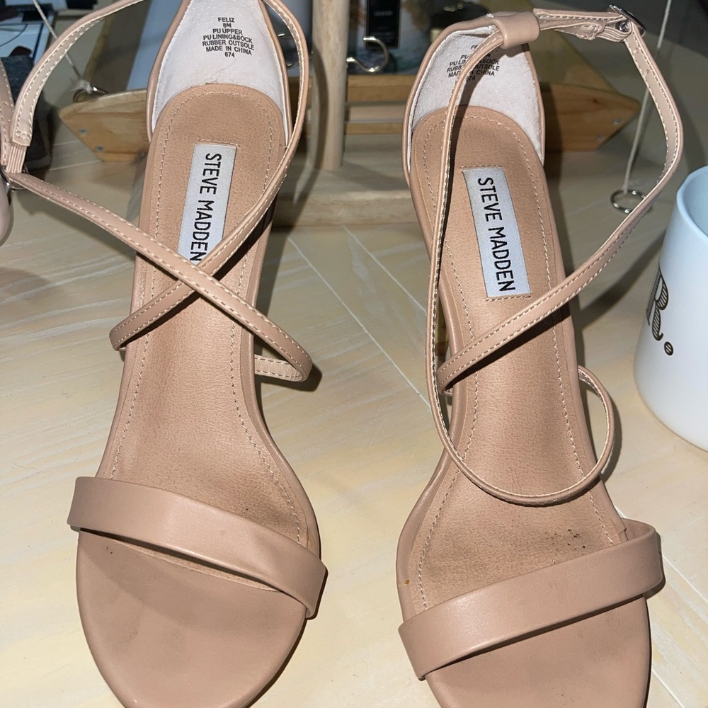Steve Madden strappy heels